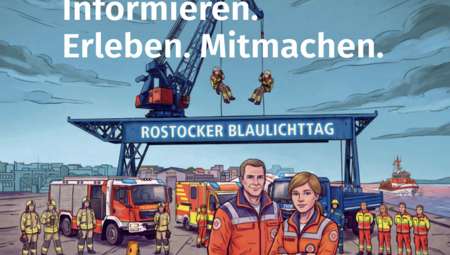 3. Rostocker Blaulichttag am 17. Oktober